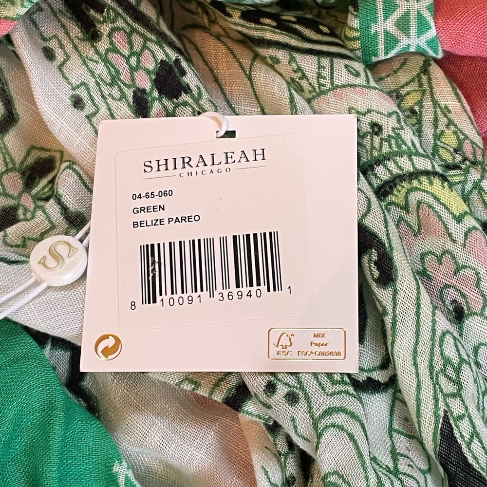 Shiraleah Belize Pareo Resort-Style Cover-Up NWT - Picture 5 of 7